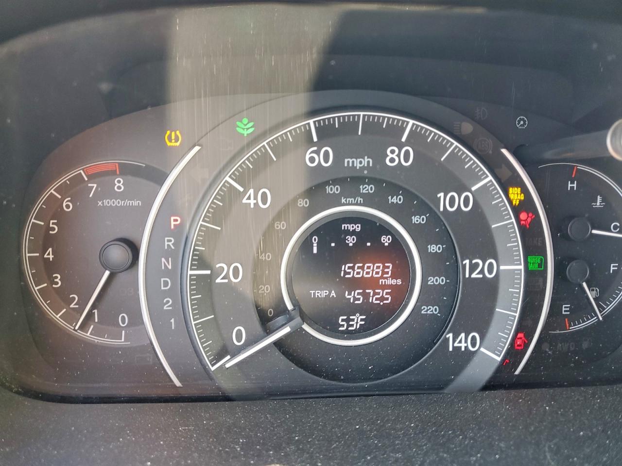 2012 HONDA CR-V EXL photo 9