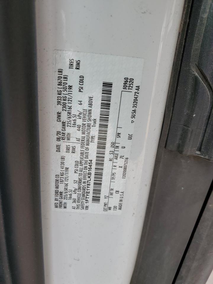 2020 FORD TRANSIT T-150 photo 12
