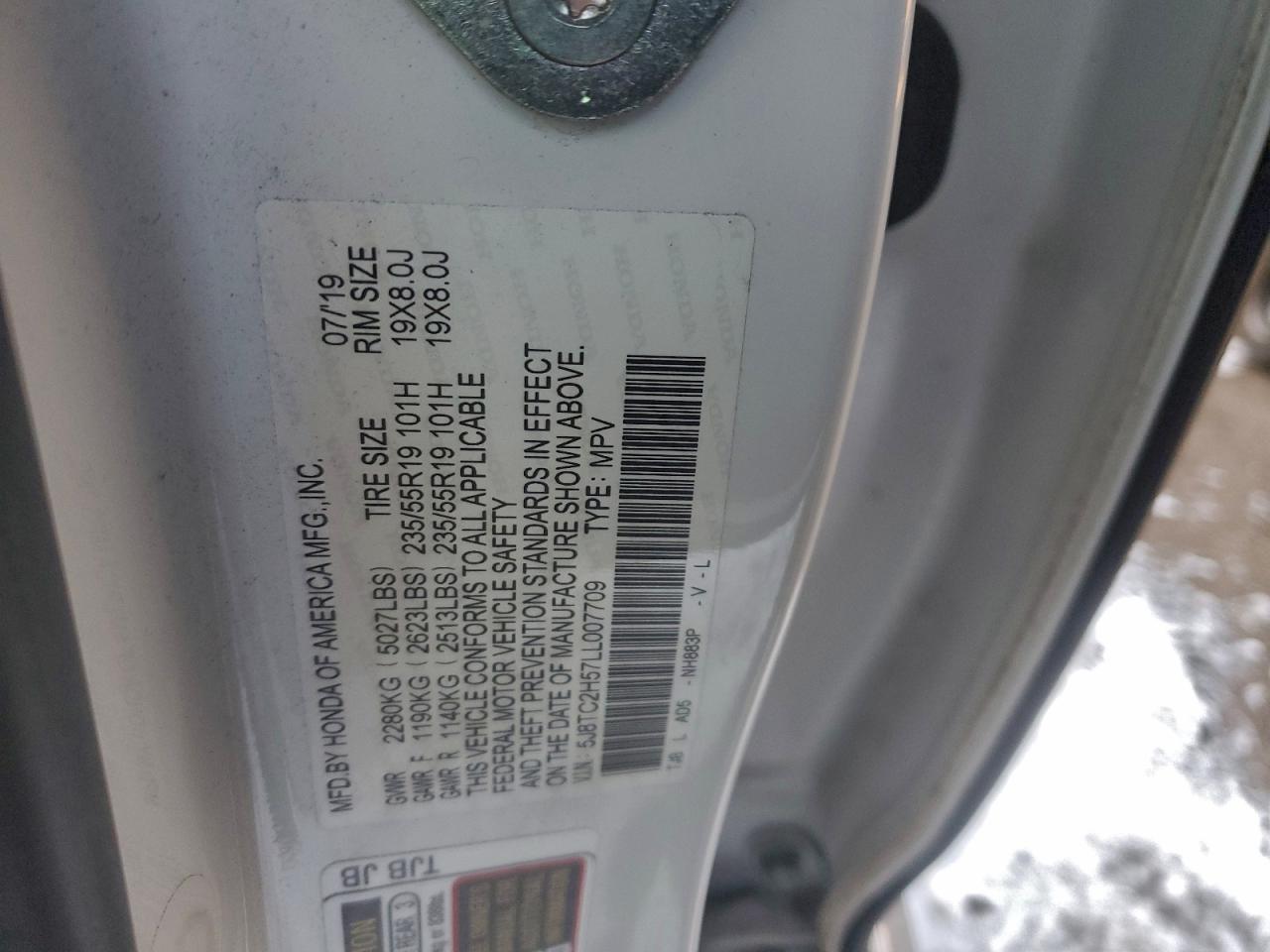 2020 ACURA RDX TECHNOLOGY photo 13