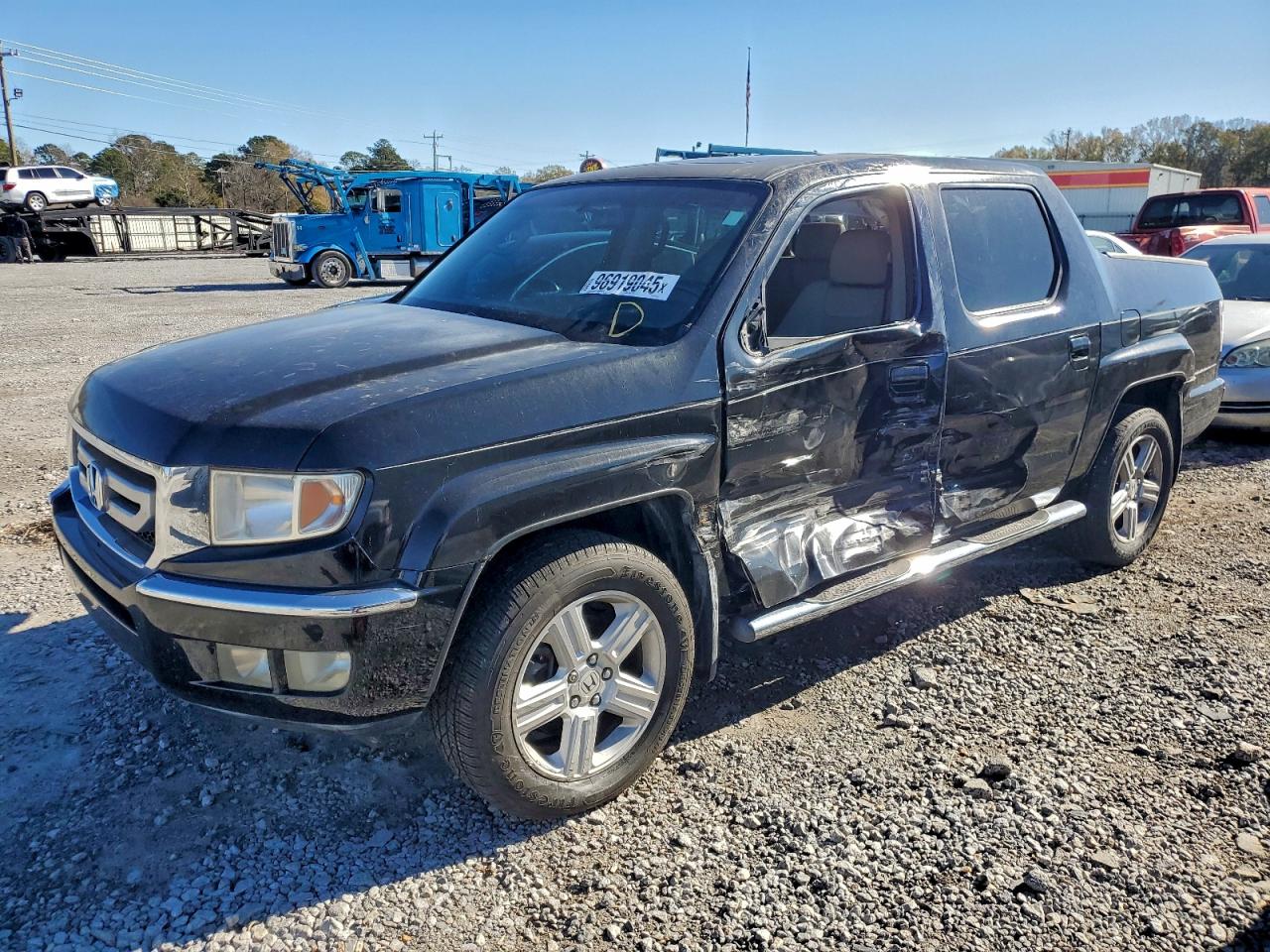 2010 HONDA RIDGELINE RTL — SIDE damage — photo 1