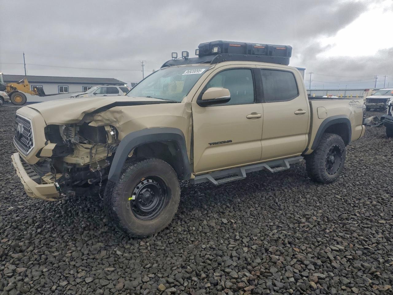 2019 TOYOTA TACOMA DOUBLE CAB — FRONT END damage — photo 1