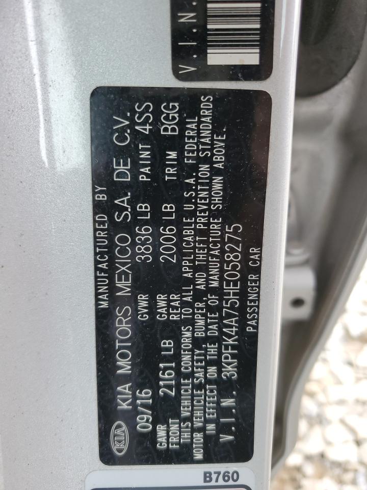 2017 KIA FORTE LX photo 25