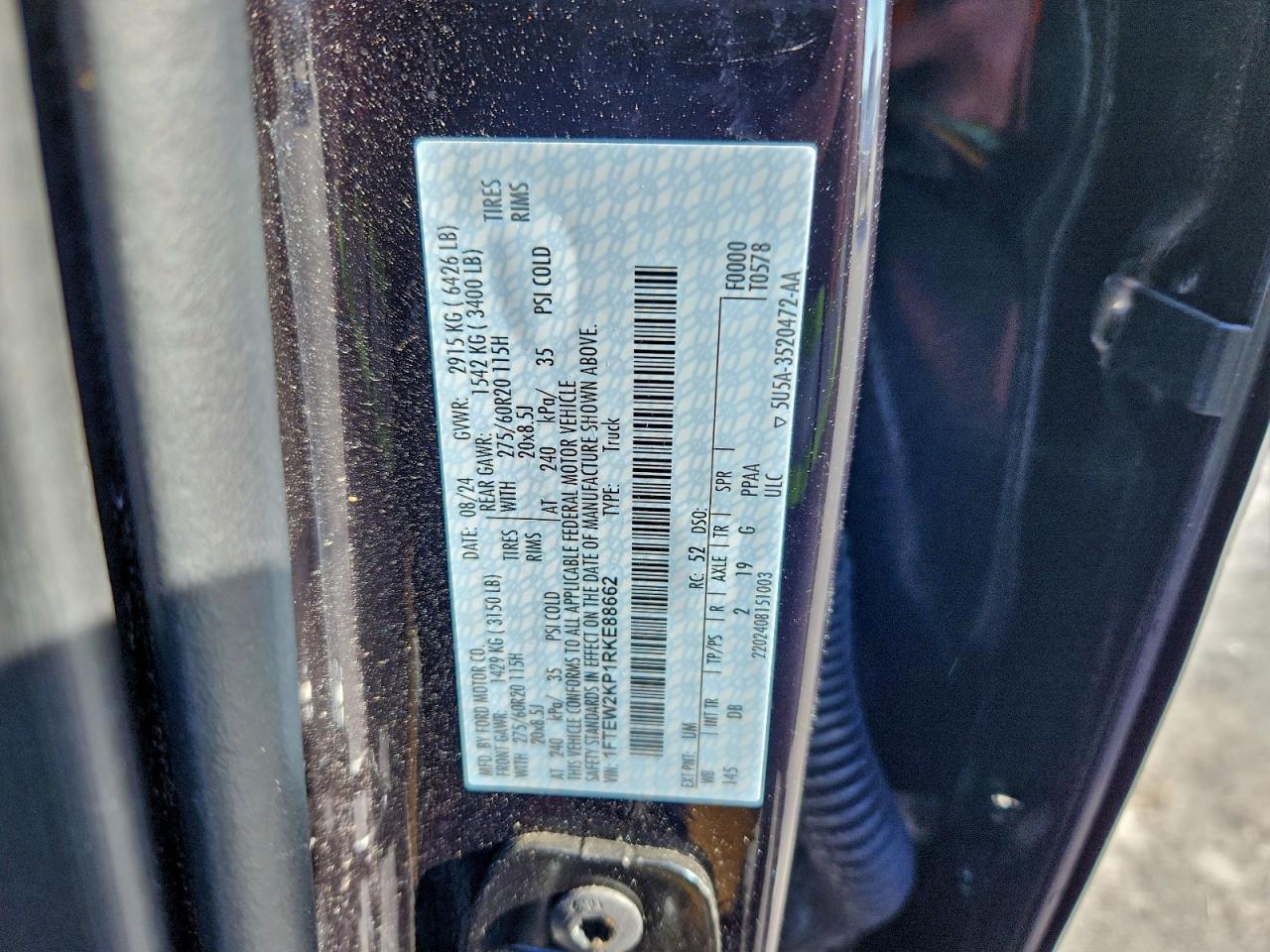 2024 FORD F150 STX photo 13
