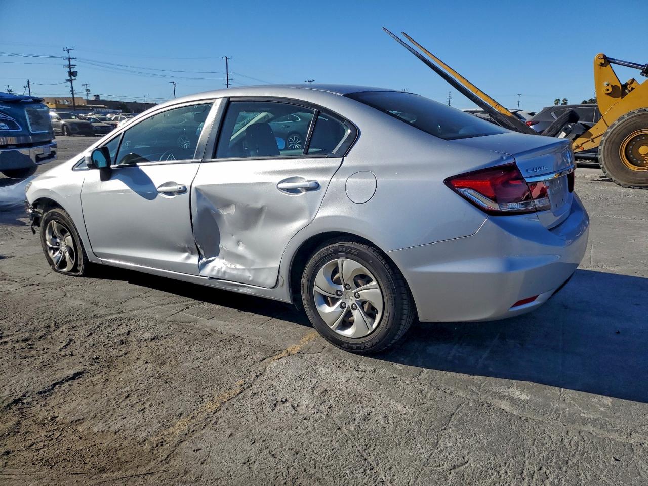 2015 HONDA CIVIC LX photo 2