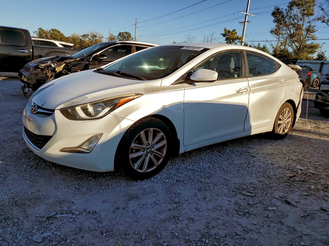 2016 HYUNDAI ELANTRA SE — REAR END damage — photo 1
