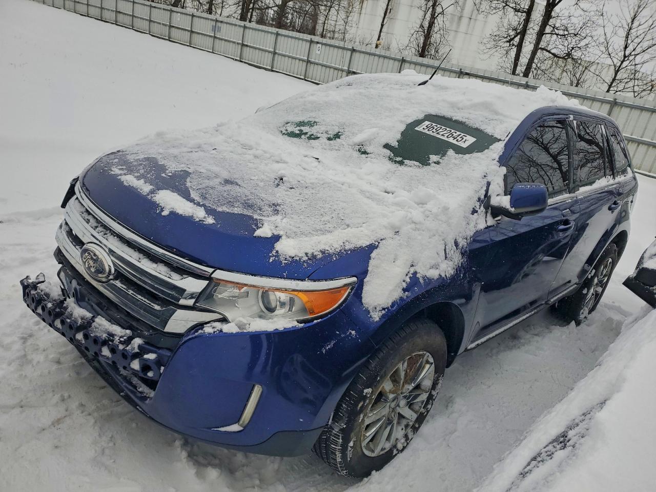 2014 FORD EDGE LIMITED — FRONT END damage — photo 1