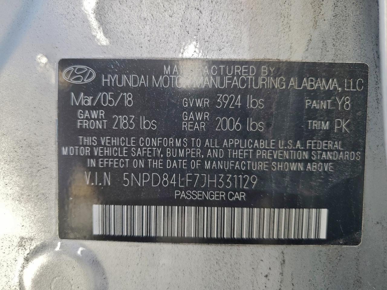 2018 HYUNDAI ELANTRA SEL photo 13