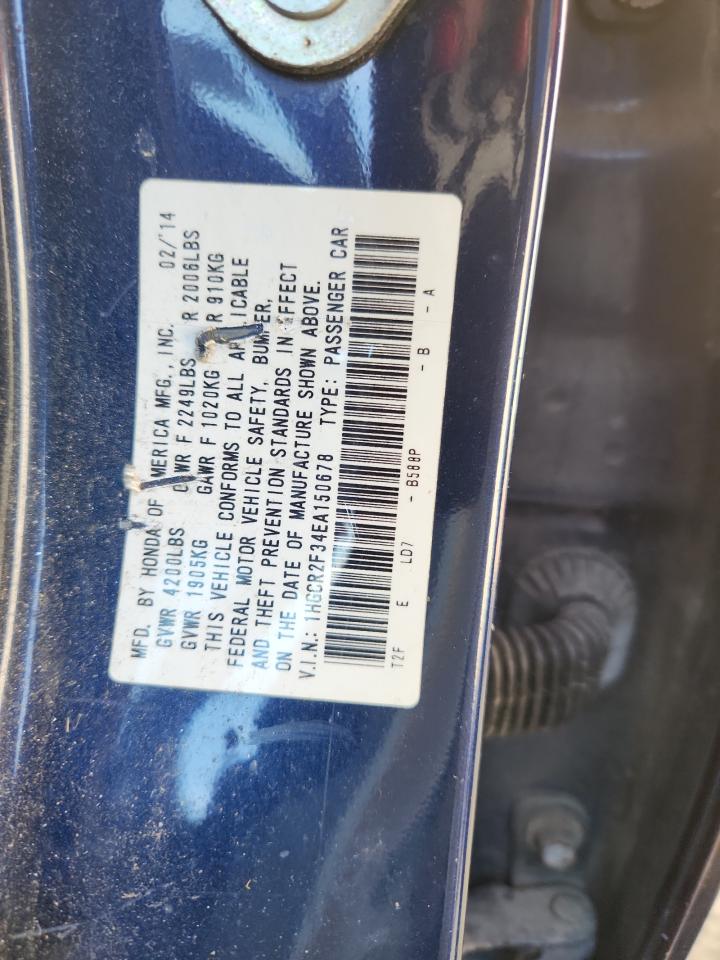 2014 HONDA ACCORD LX photo 13