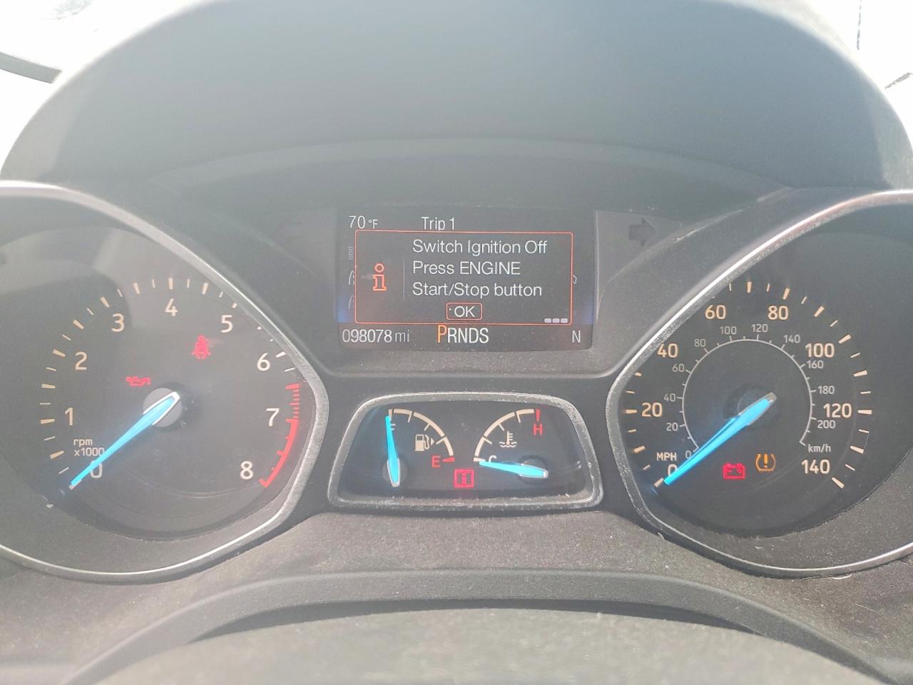 2017 FORD ESCAPE TITANIUM photo 9