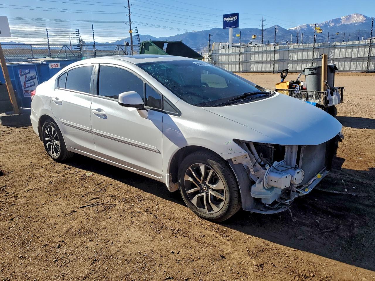 2013 HONDA CIVIC EXL photo 4