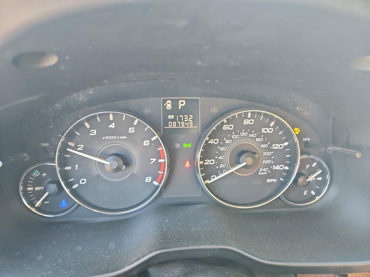 2012 SUBARU OUTBACK 2.5I photo 9