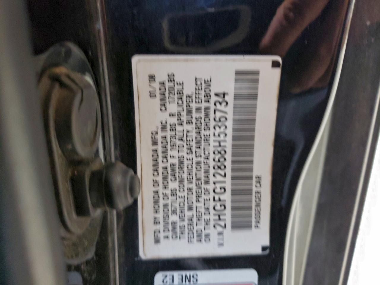 2008 HONDA CIVIC EX photo 12