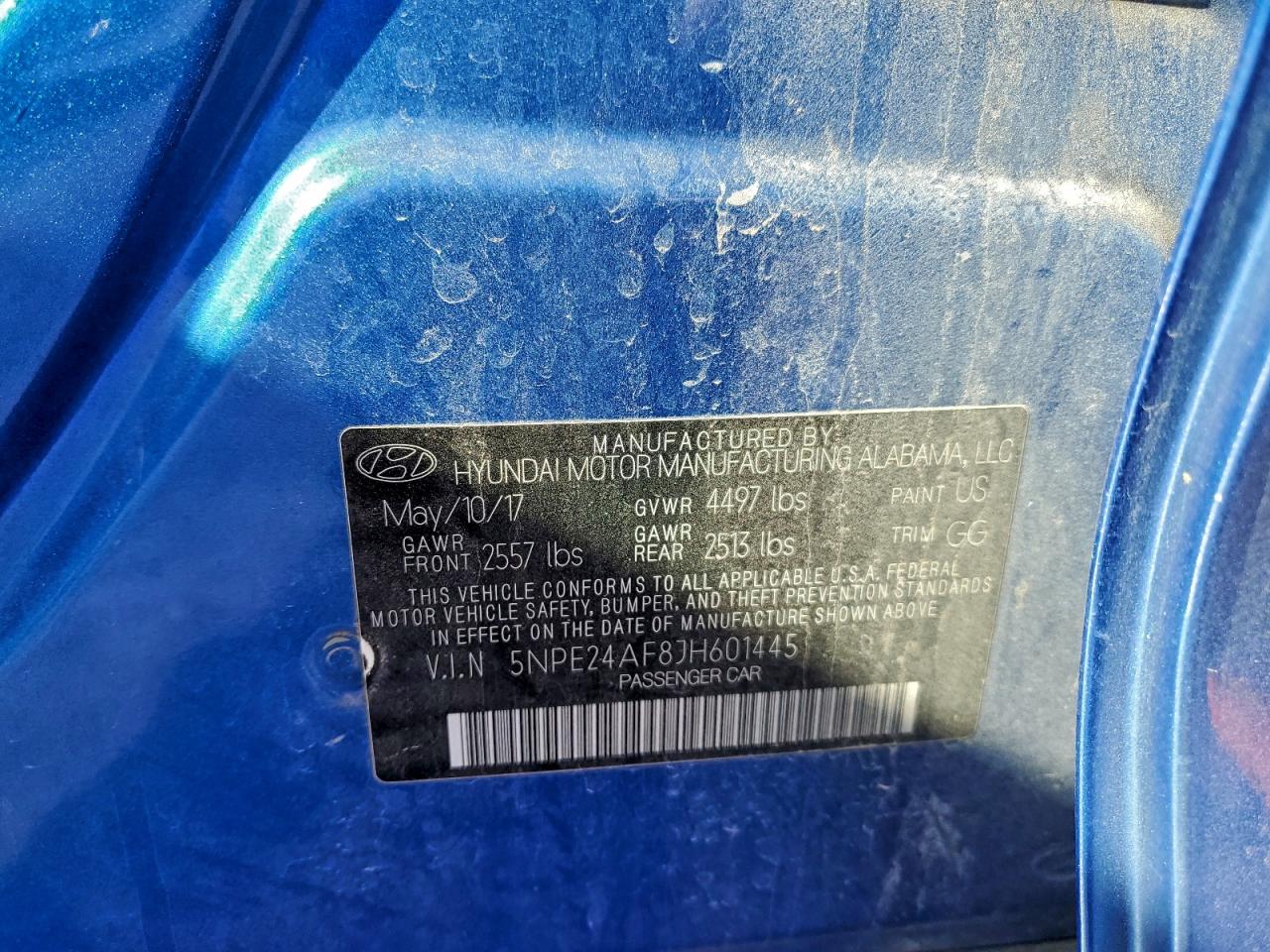 2018 HYUNDAI SONATA SE photo 12
