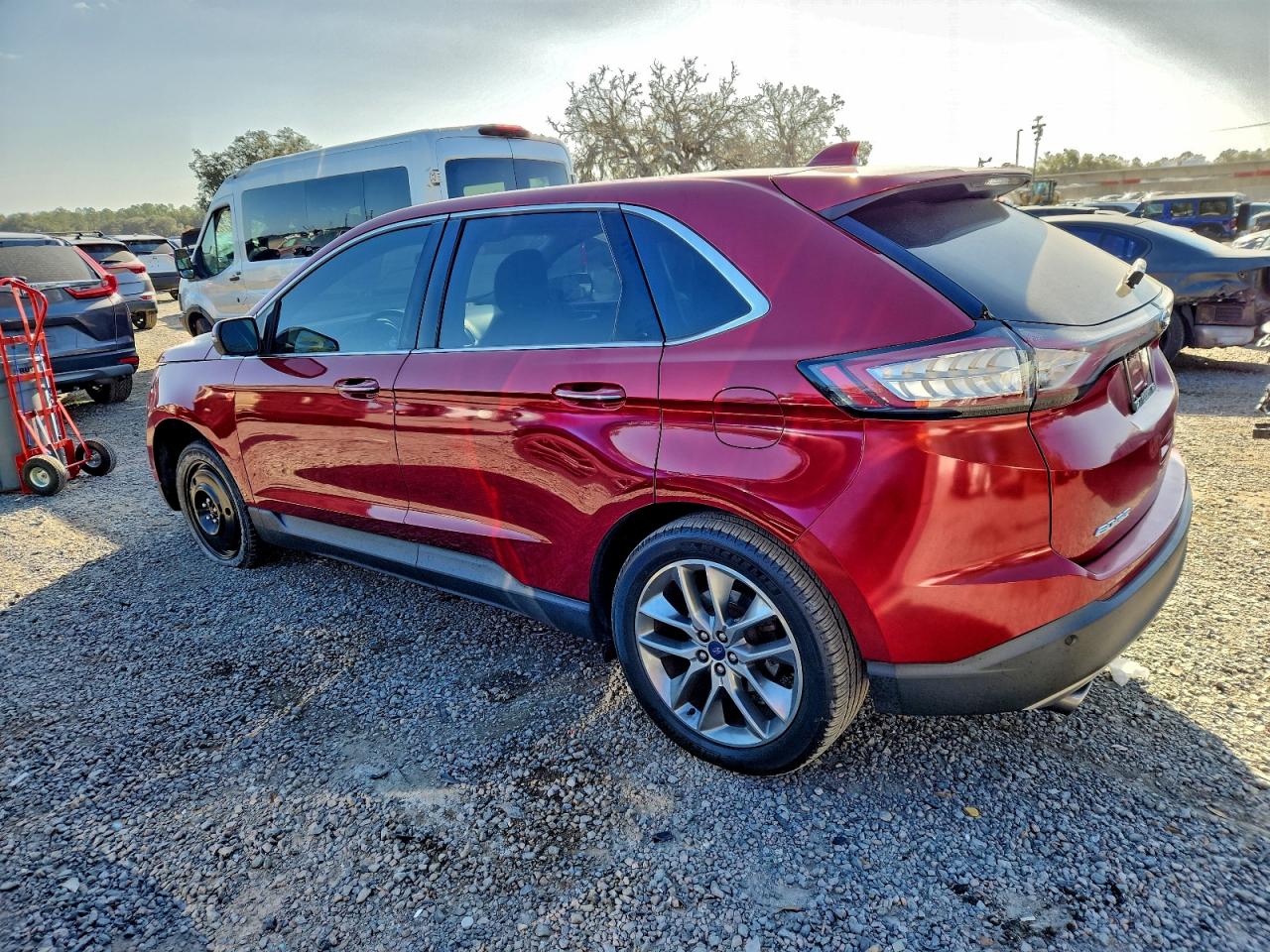 2015 FORD EDGE TITANIUM photo 2