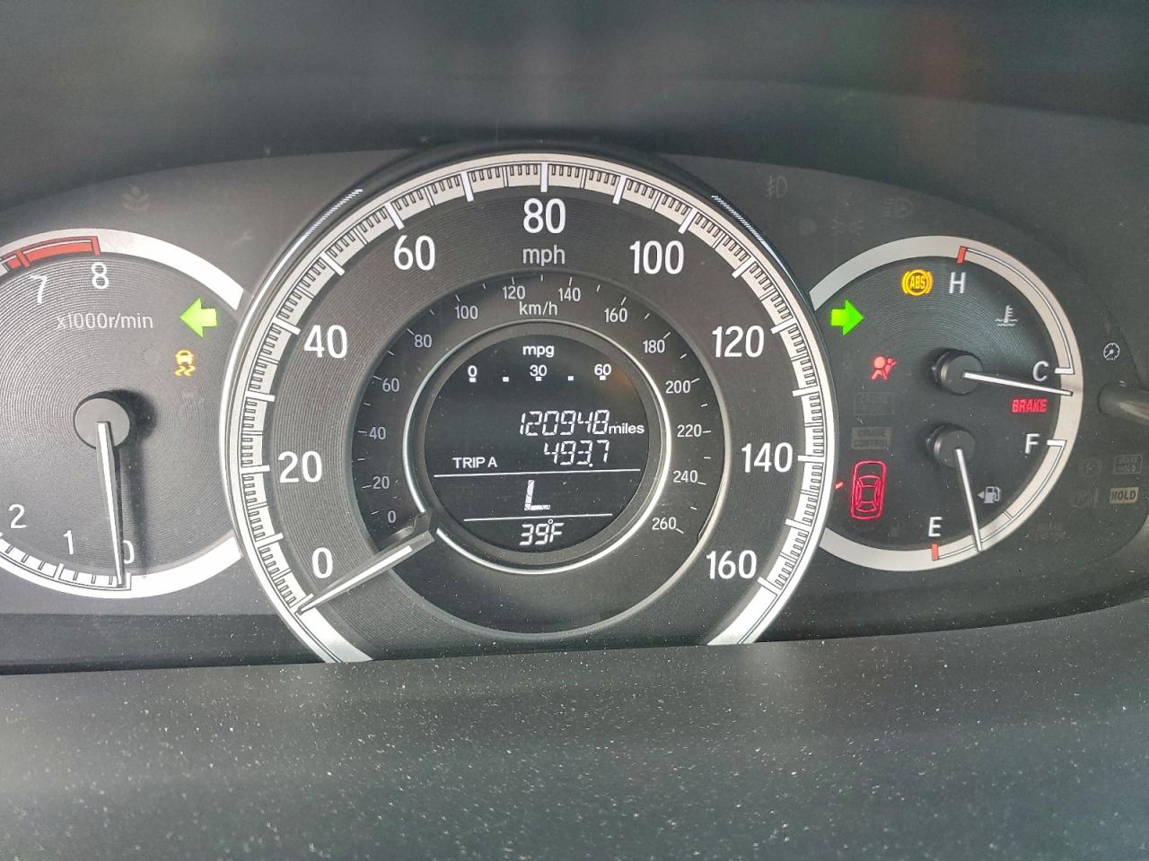 2016 HONDA ACCORD EXL photo 9