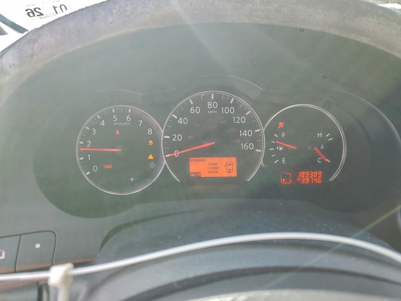 2012 NISSAN ALTIMA BASE photo 9