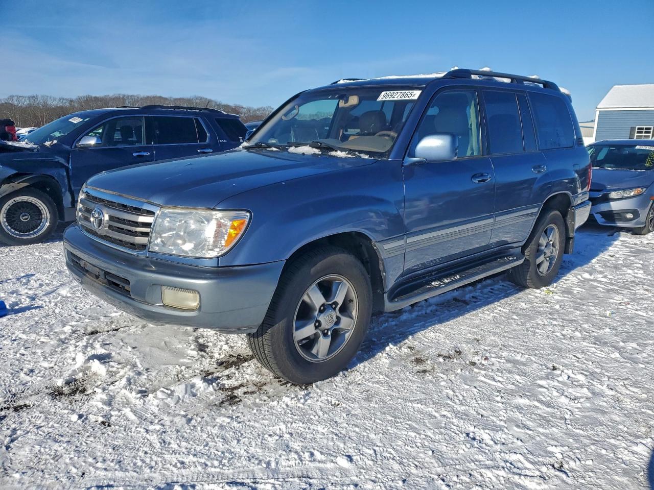 2007 TOYOTA LAND CRUISER — FRONT END damage — photo 1