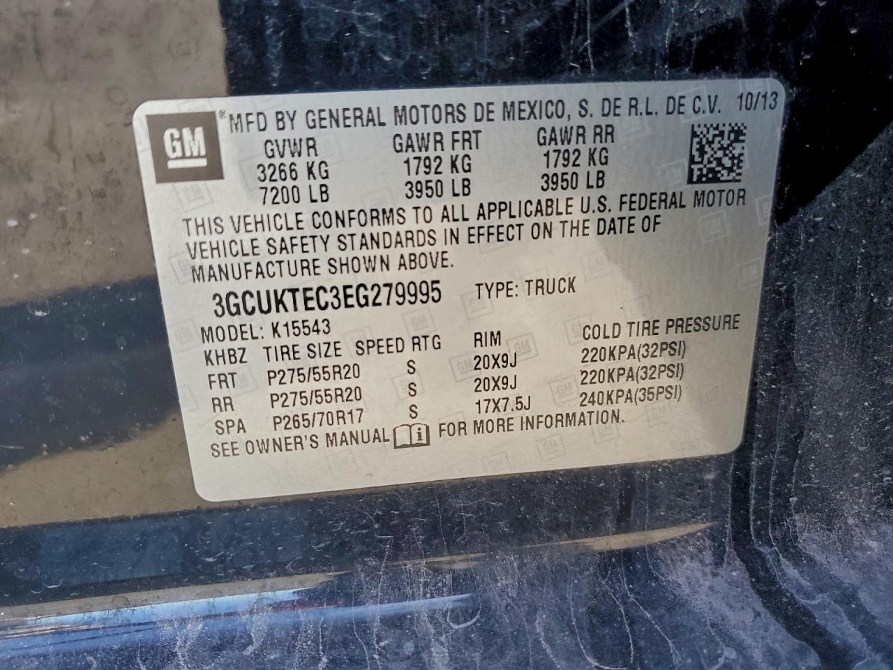 2014 CHEVROLET SILVERADO K1500 HIGH COUNTRY photo 12