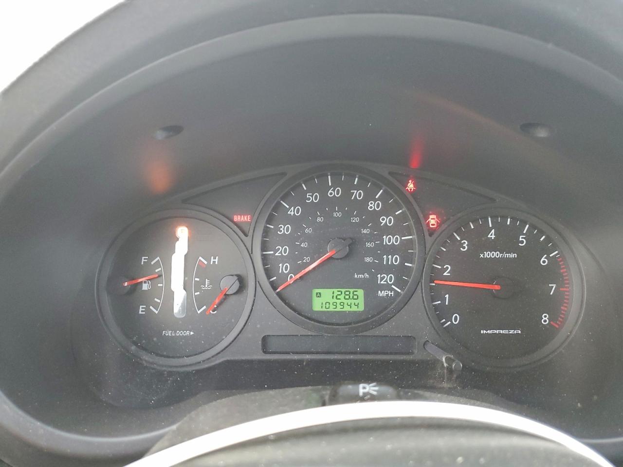 2005 SUBARU IMPREZA RS photo 9