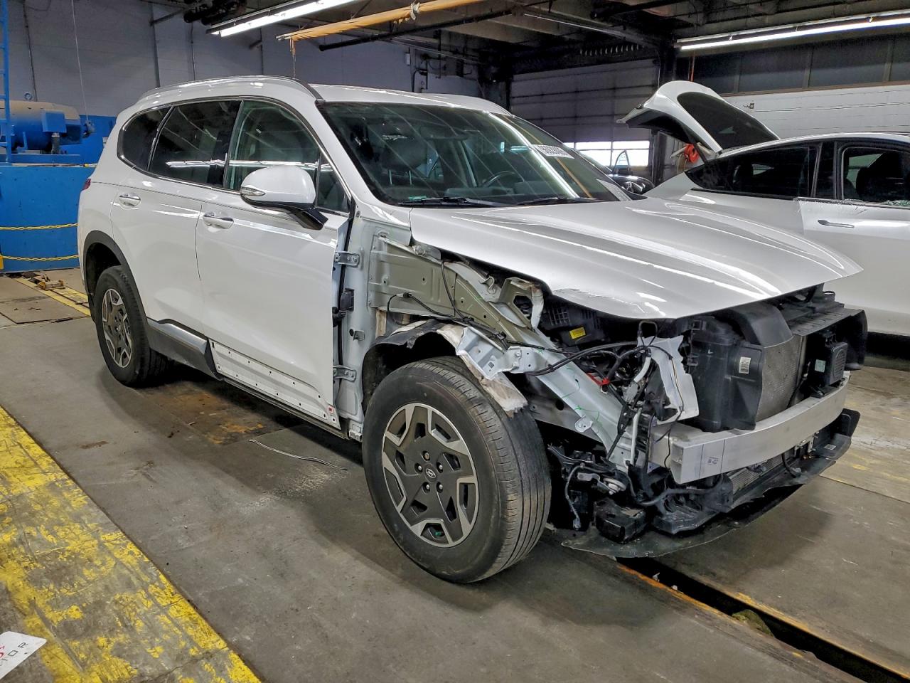 2023 HYUNDAI SANTA FE BLUE photo 4