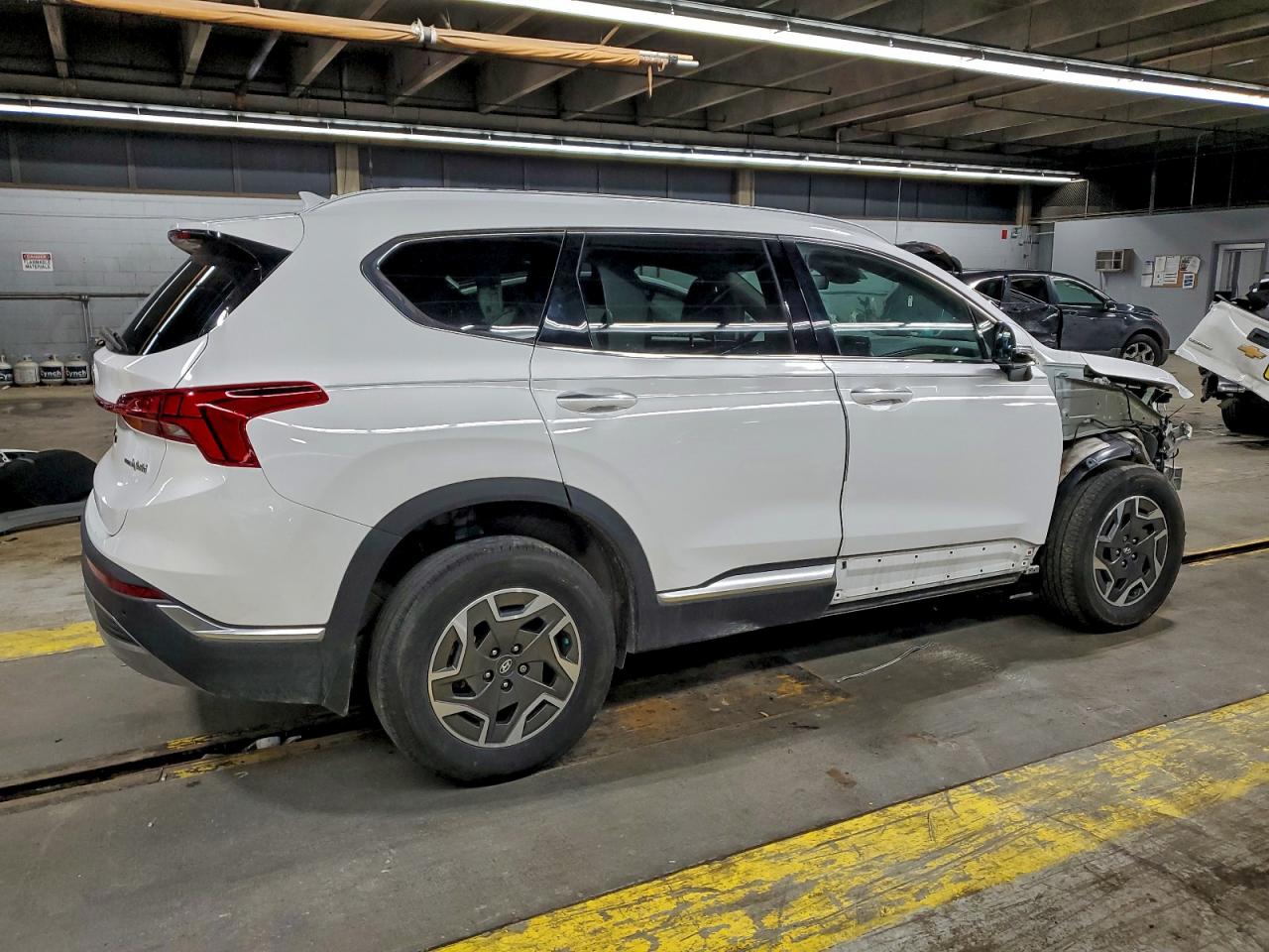 2023 HYUNDAI SANTA FE BLUE photo 3