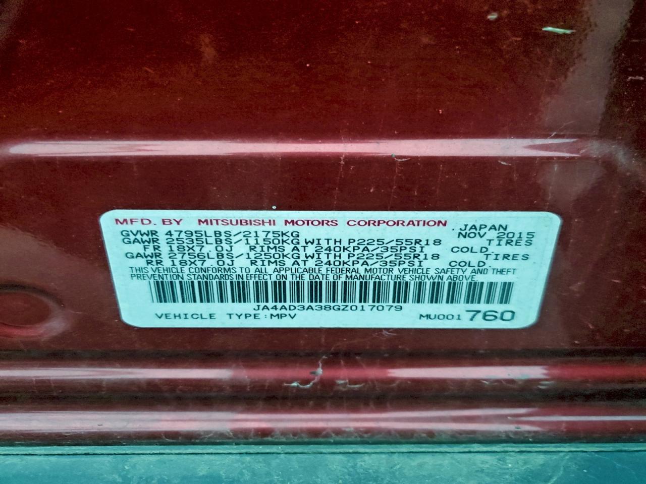 2016 MITSUBISHI OUTLANDER SE photo 25