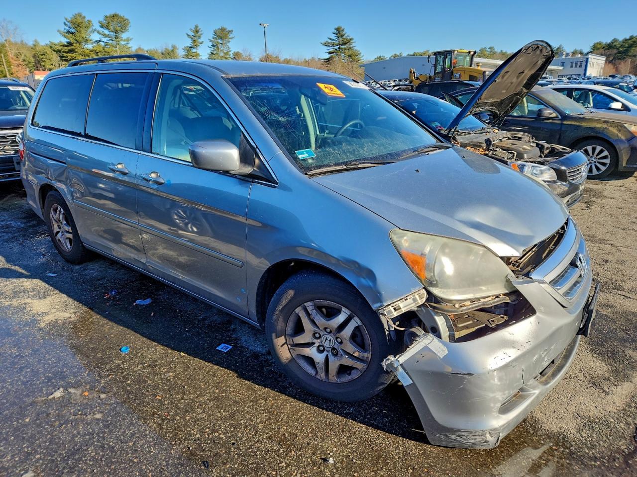 2007 HONDA ODYSSEY EX photo 4