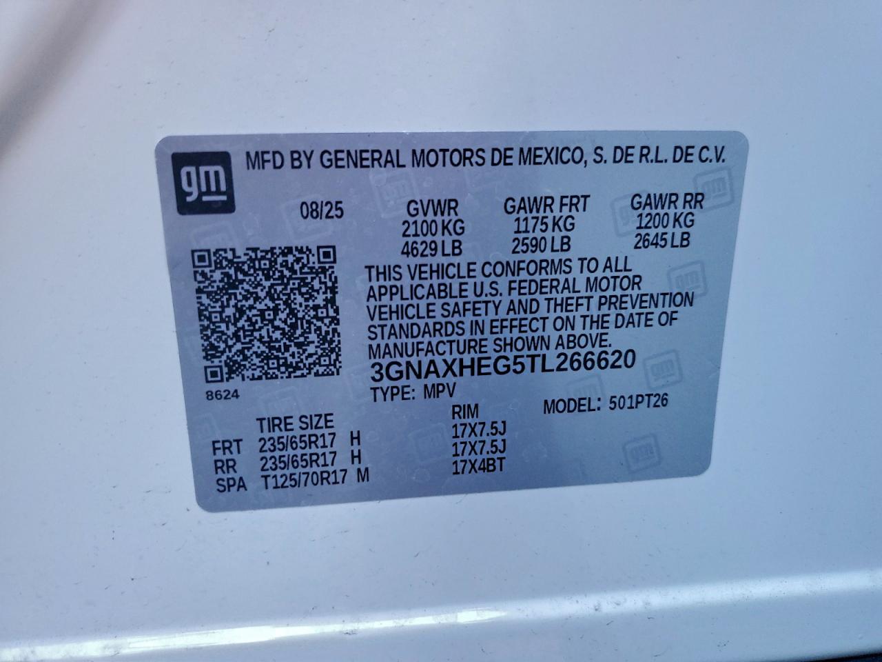 2026 CHEVROLET EQUINOX LT photo 13