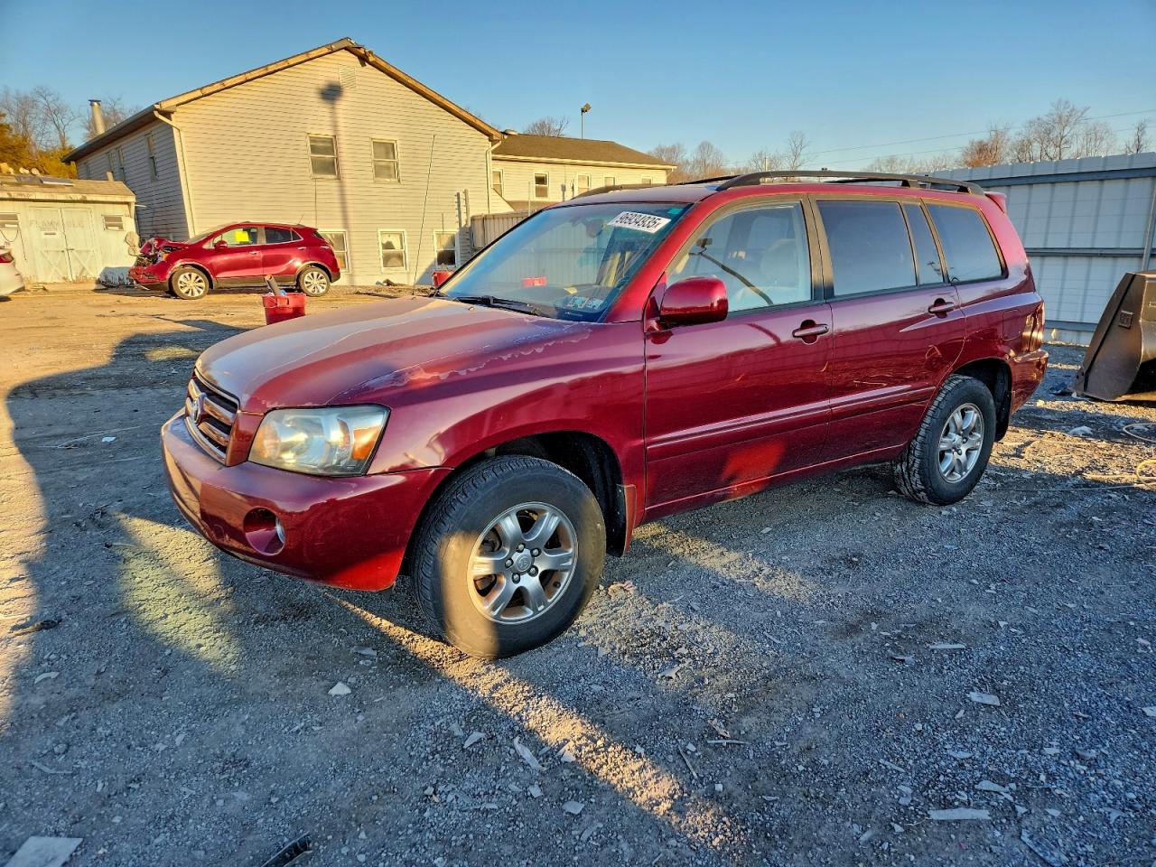 2007 TOYOTA HIGHLANDER SPORT — MINOR DENT/SCRATCHES damage — photo 1