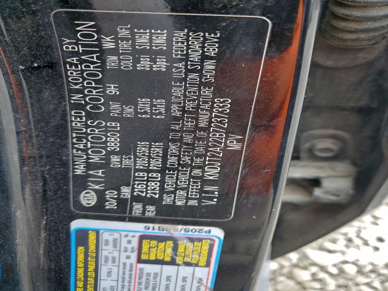 2011 KIA SOUL + photo 12