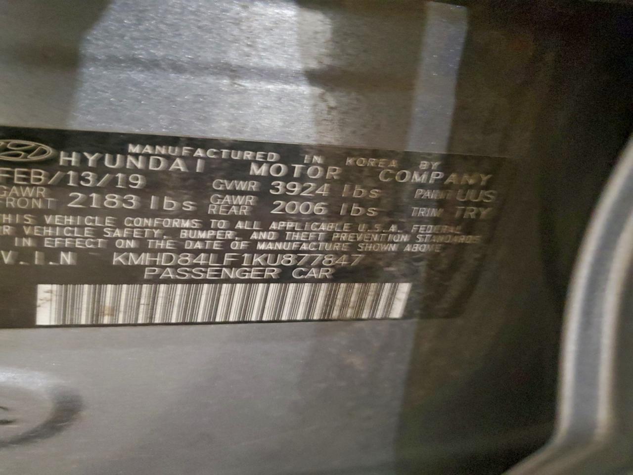 2019 HYUNDAI ELANTRA SEL photo 25