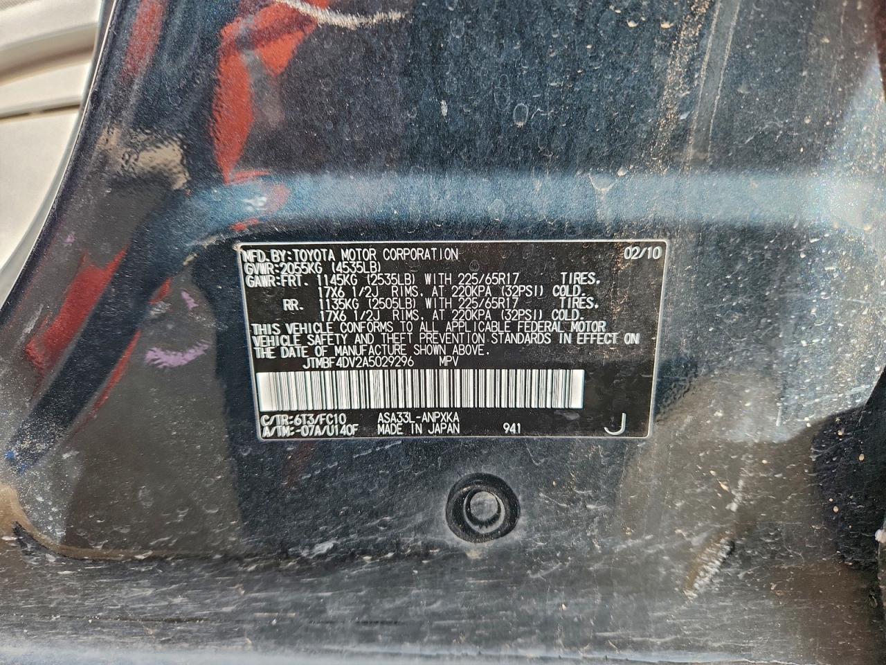 2010 TOYOTA RAV4 photo 23