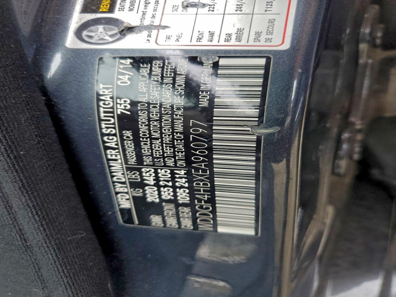 2014 MERCEDES-BENZ C 250 photo 12