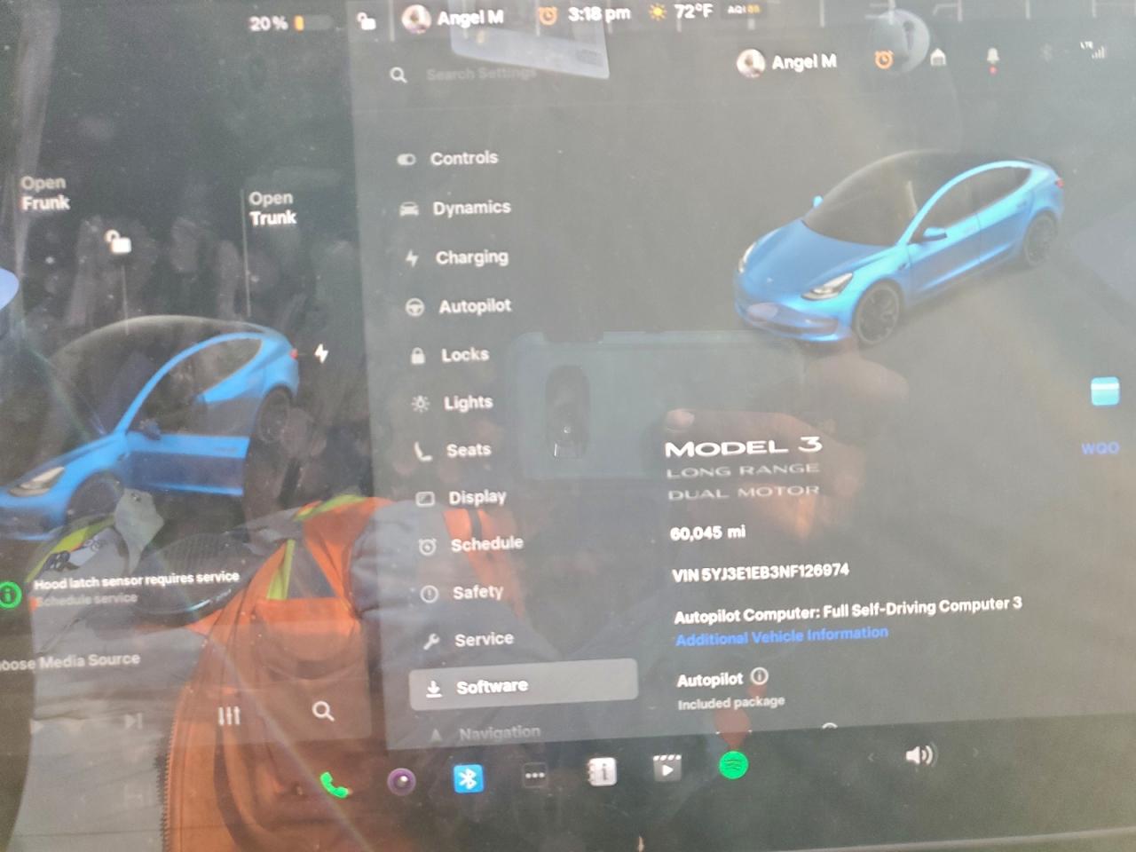 2022 TESLA MODEL 3 photo 9