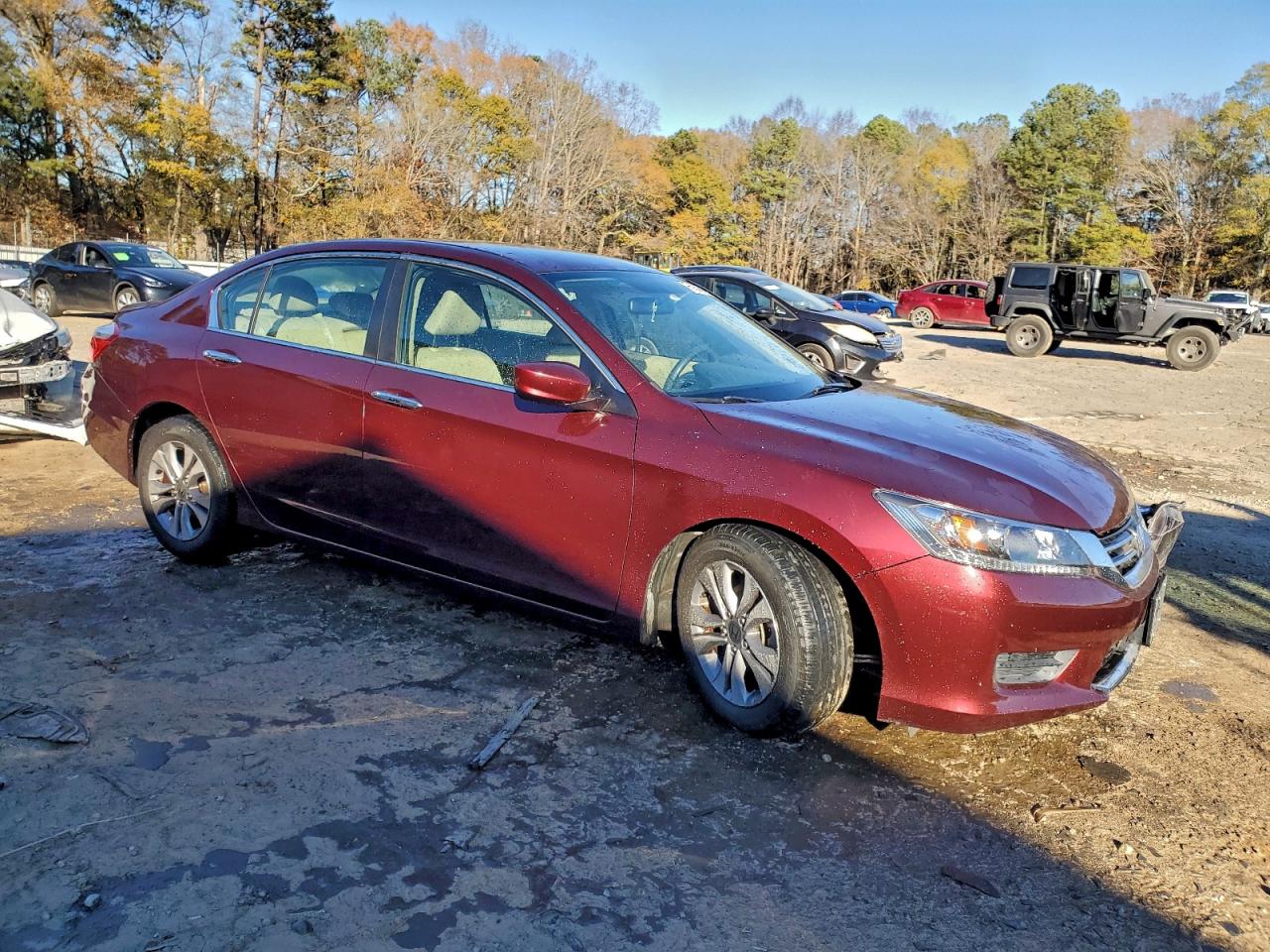 2014 HONDA ACCORD LX photo 4