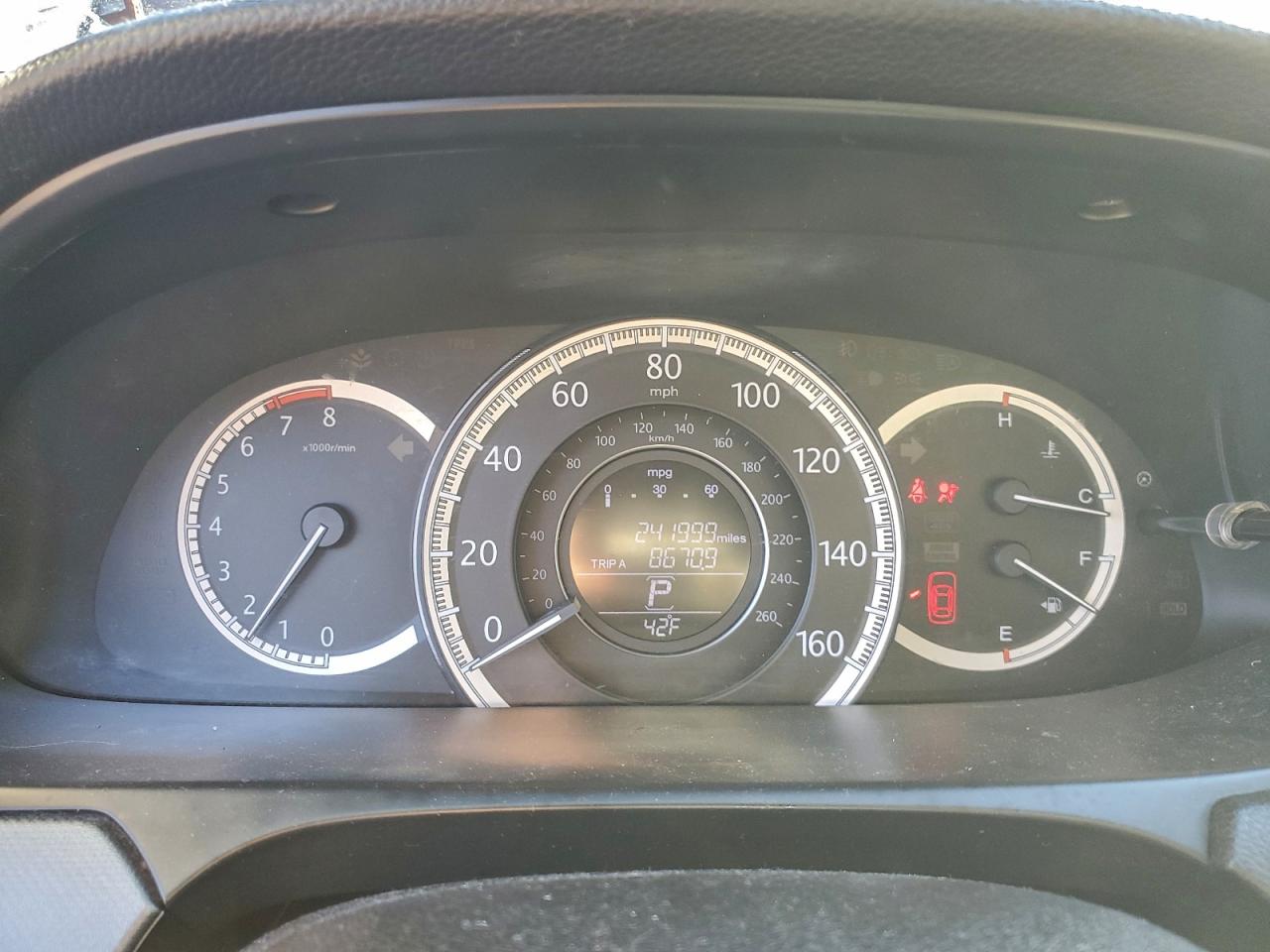2014 HONDA ACCORD LX photo 9
