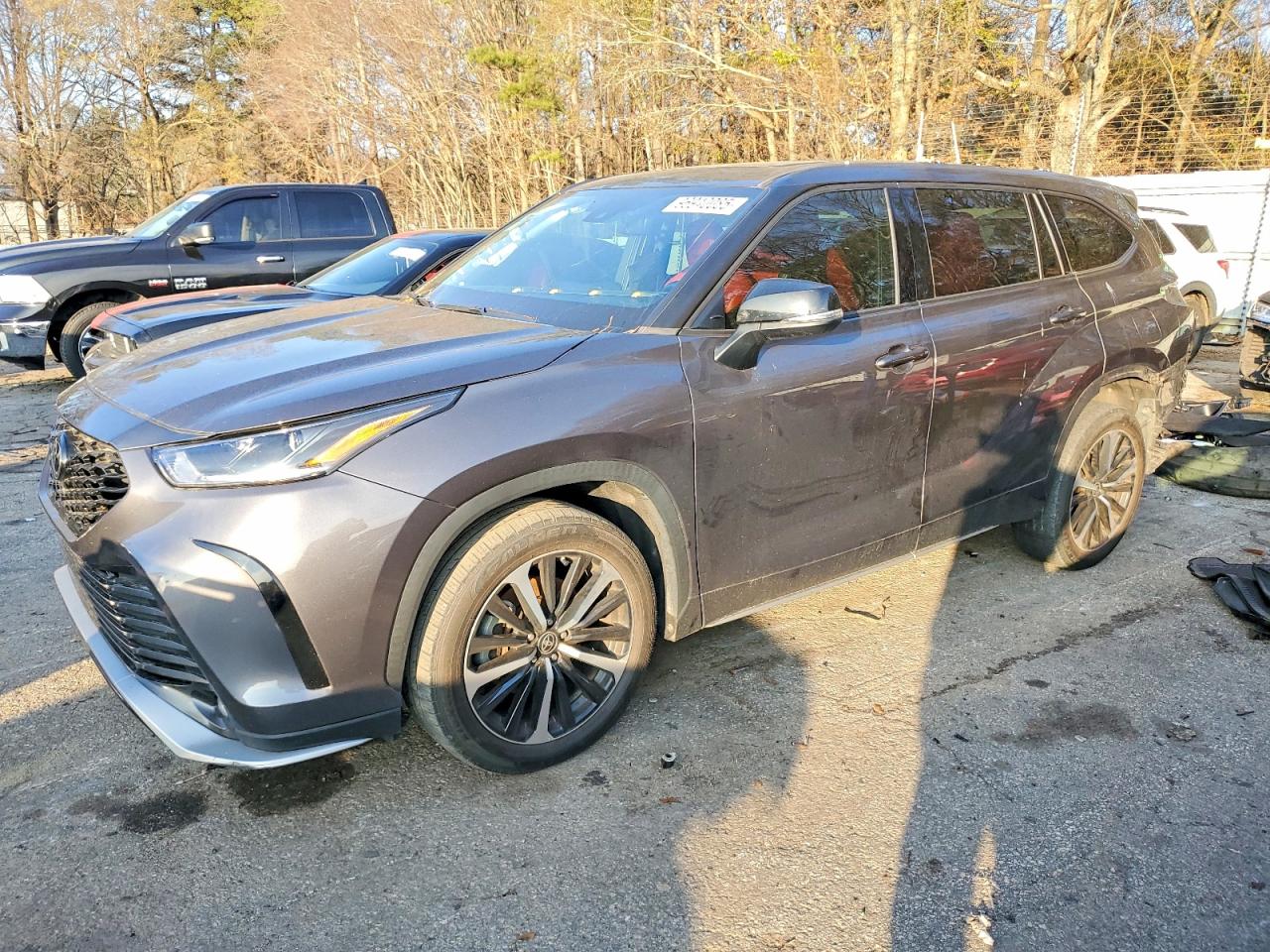 2021 TOYOTA HIGHLANDER XSE — REAR END damage — photo 1