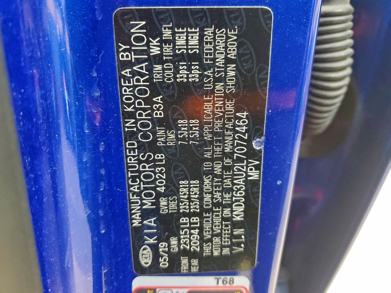 2020 KIA SOUL GT LINE photo 13