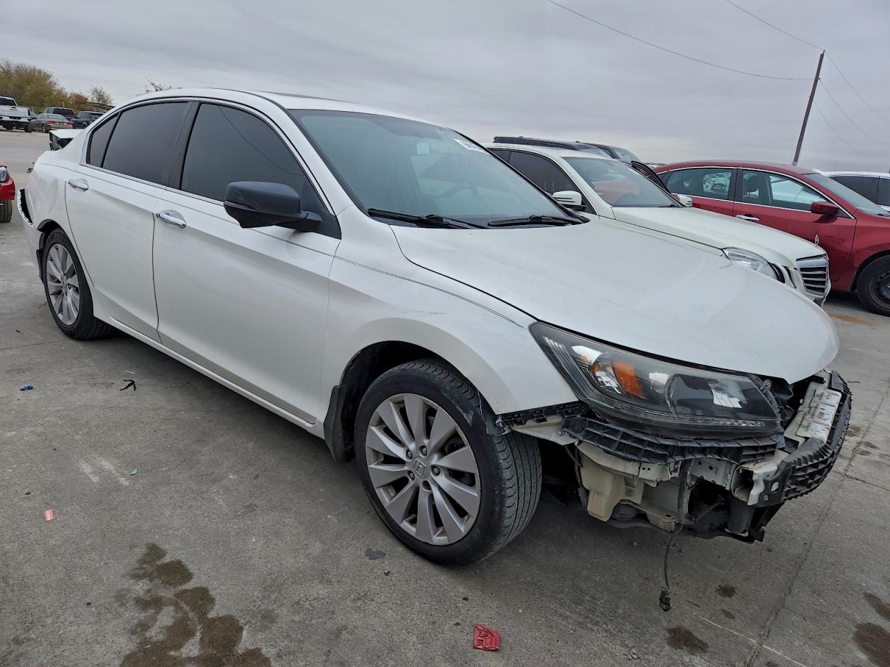 2013 HONDA ACCORD EX photo 4