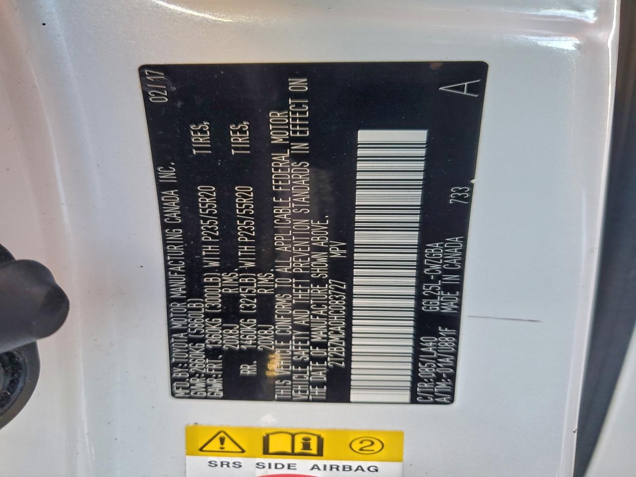 2017 LEXUS RX 350 BASE photo 13