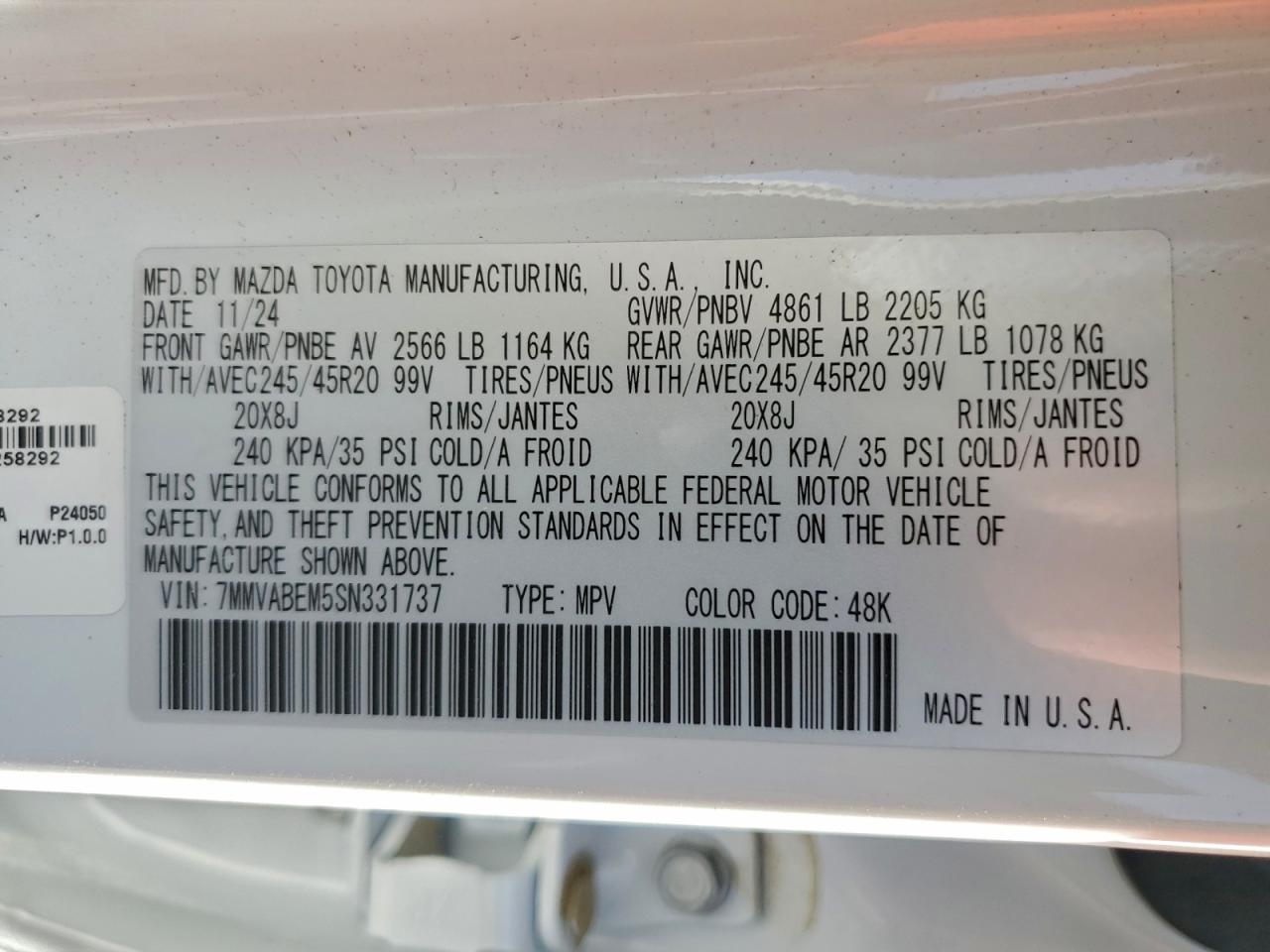 2025 MAZDA CX-50 PREMIUM PLUS photo 14