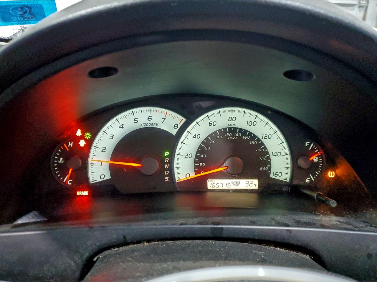 2007 TOYOTA CAMRY LE photo 9