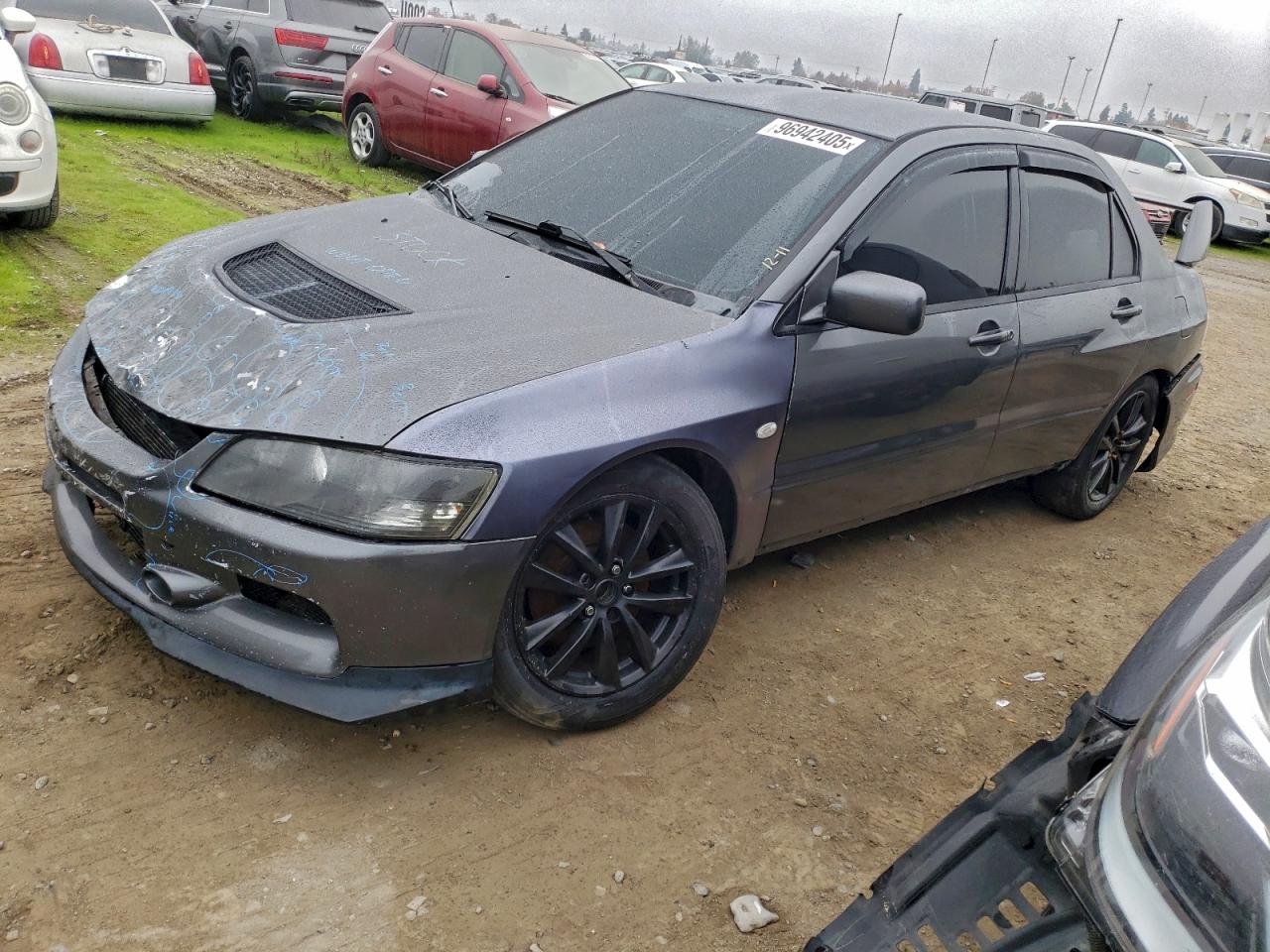 2006 MITSUBISHI LANCER EVOLUTION — FRONT END damage — photo 1
