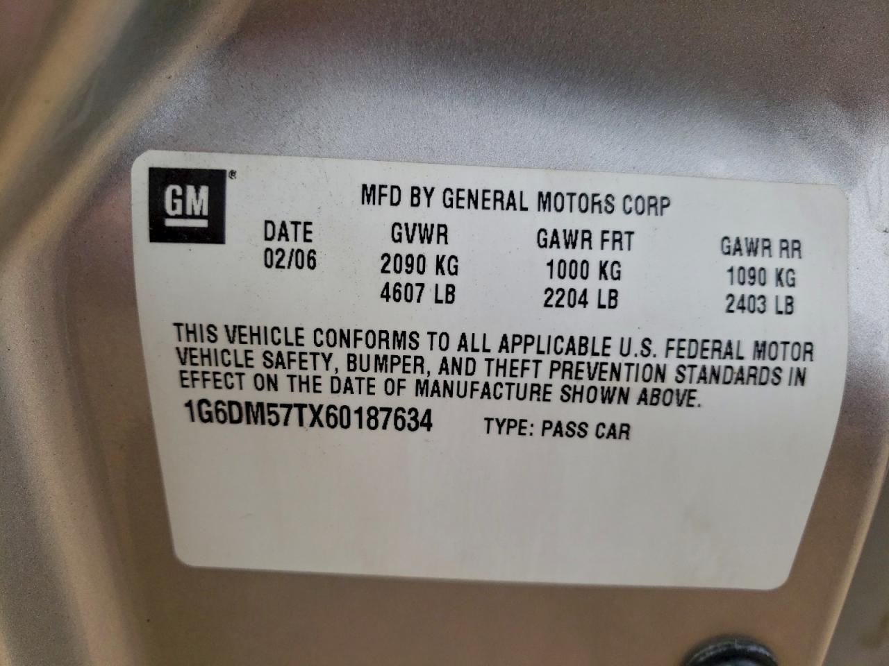 2006 CADILLAC CTS photo 12