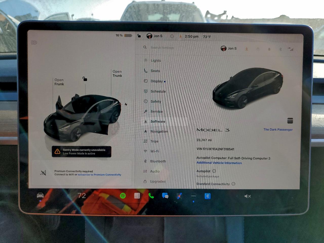 2022 TESLA MODEL 3 photo 9