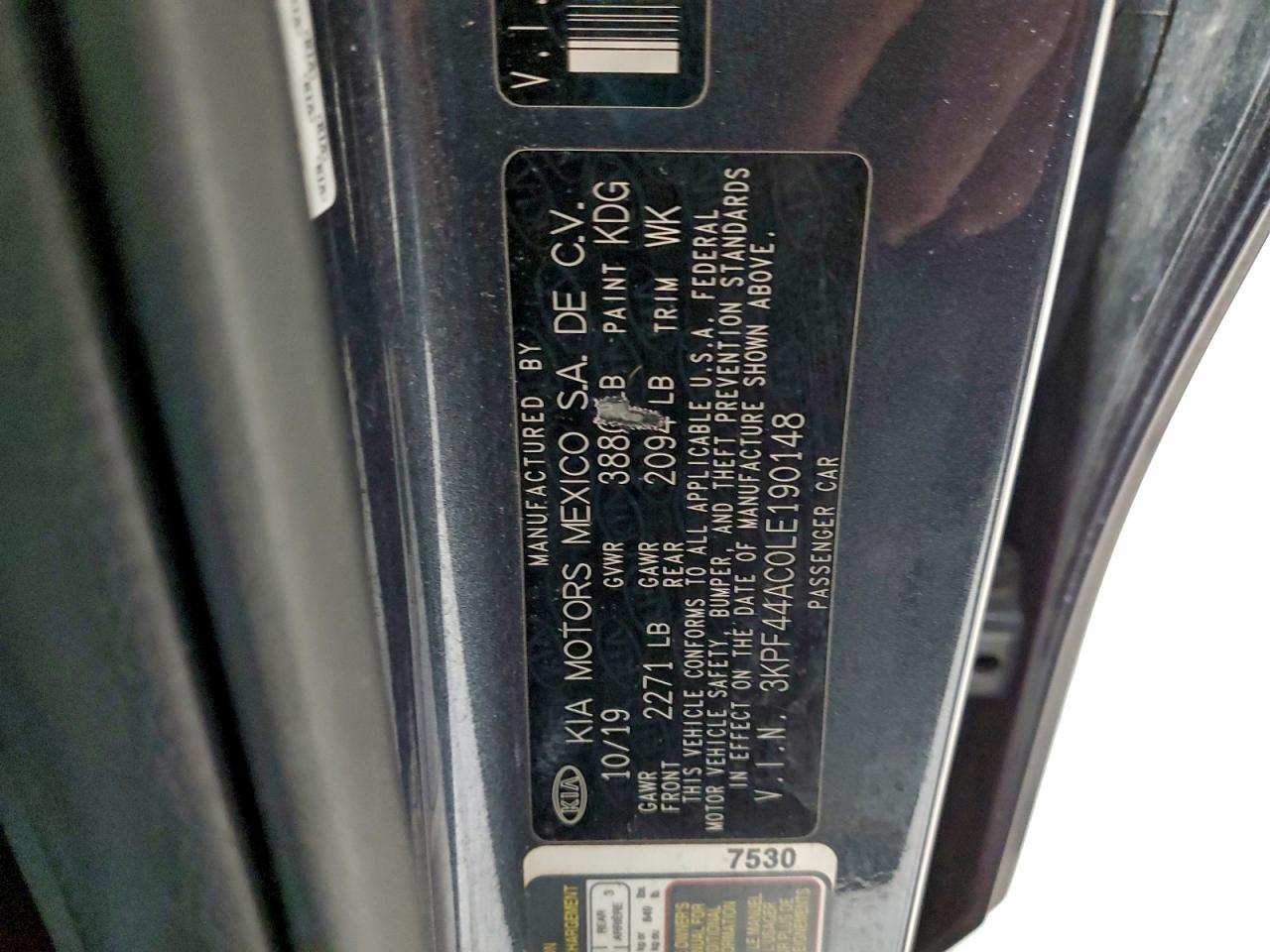 2020 KIA FORTE GT photo 12