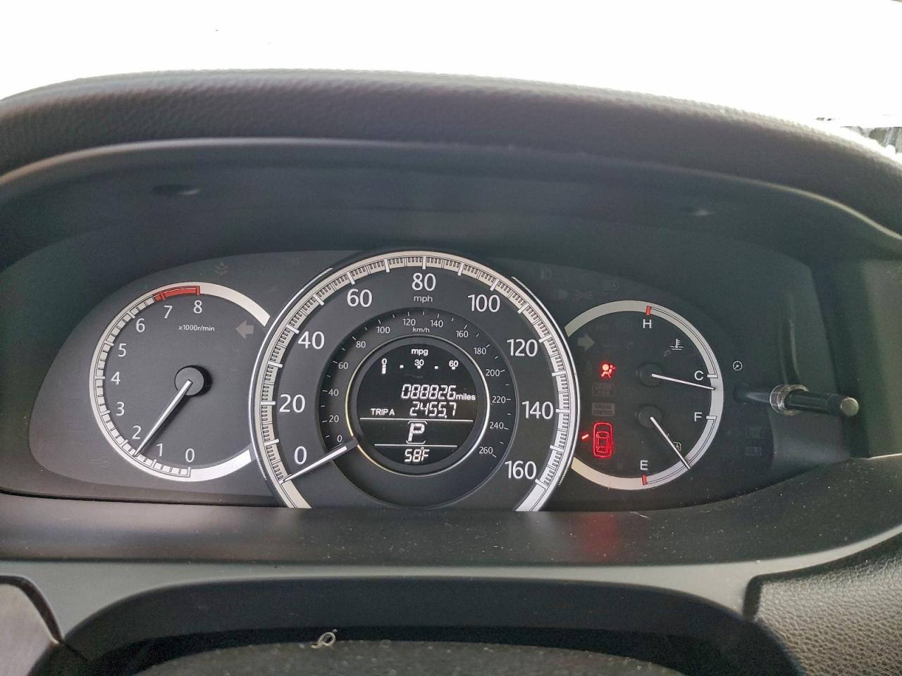 2014 HONDA ACCORD EX photo 9