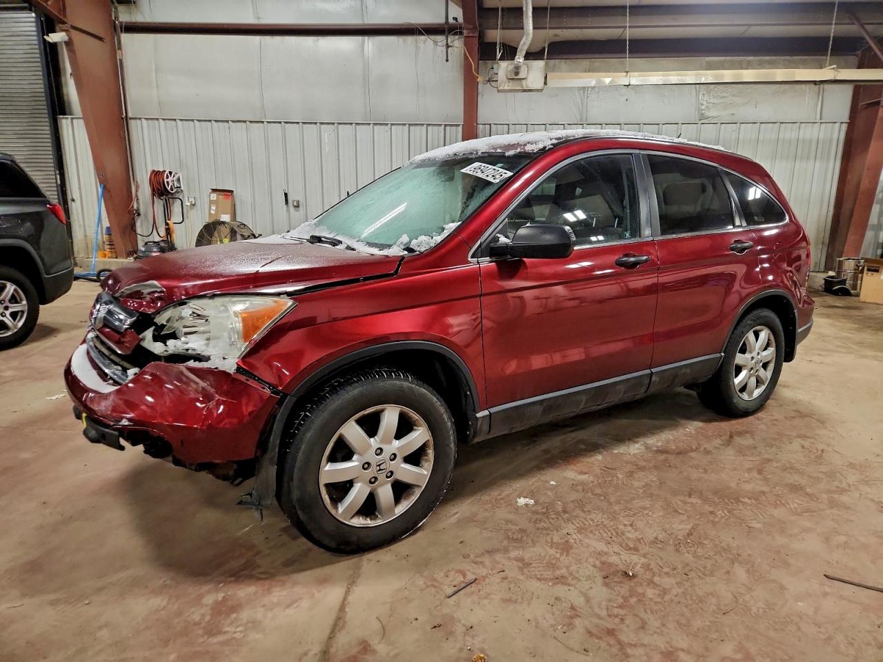 2009 HONDA CR-V EX — FRONT END damage — photo 1