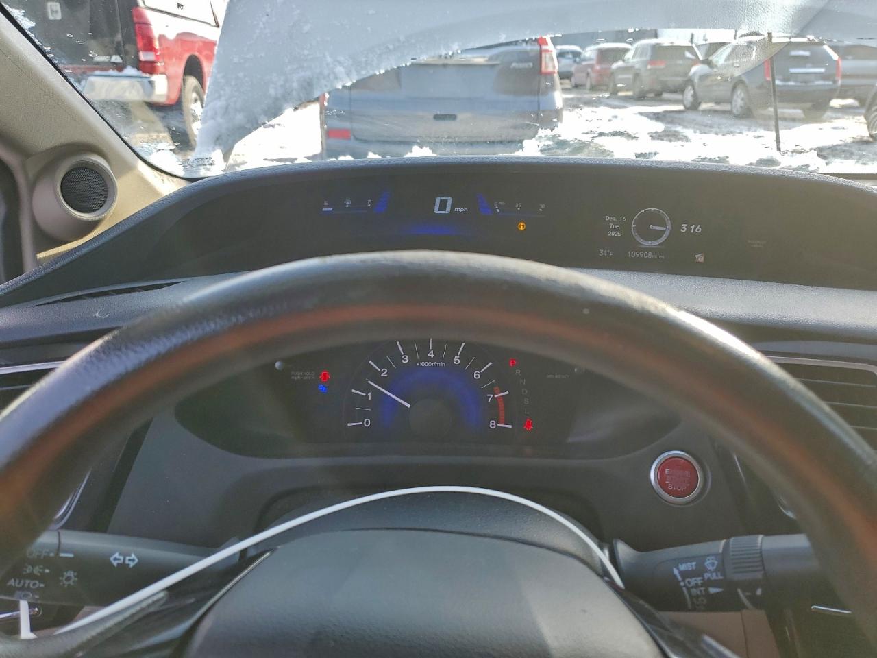 2015 HONDA CIVIC EX photo 9