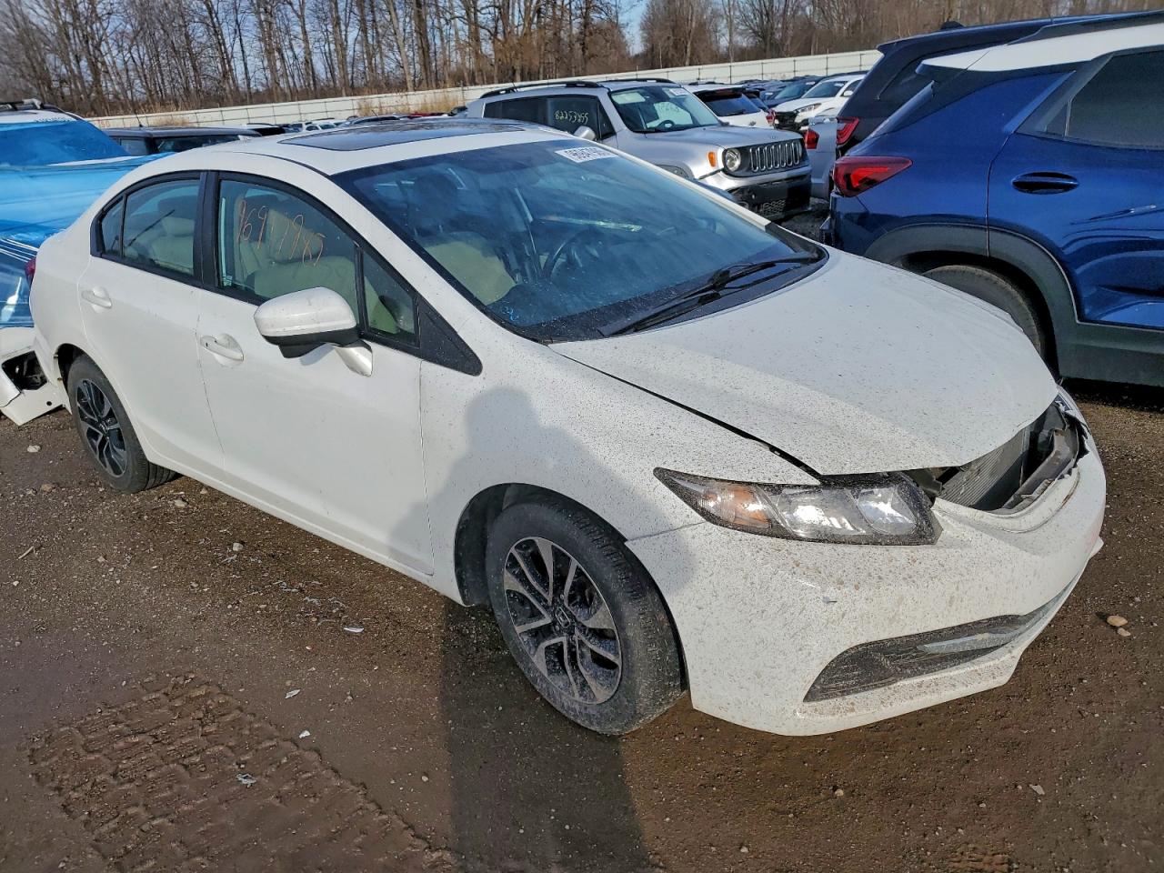 2015 HONDA CIVIC EX photo 4
